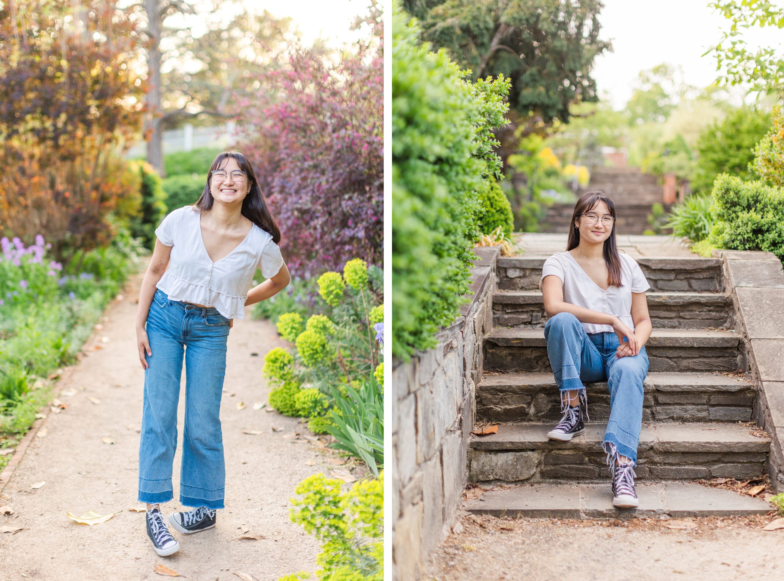 Amanda Coll Photography Senior Session at Silver Lake Regional Park Amanda Coll Photography Senior Session at Oatlands Historic House and Gardens